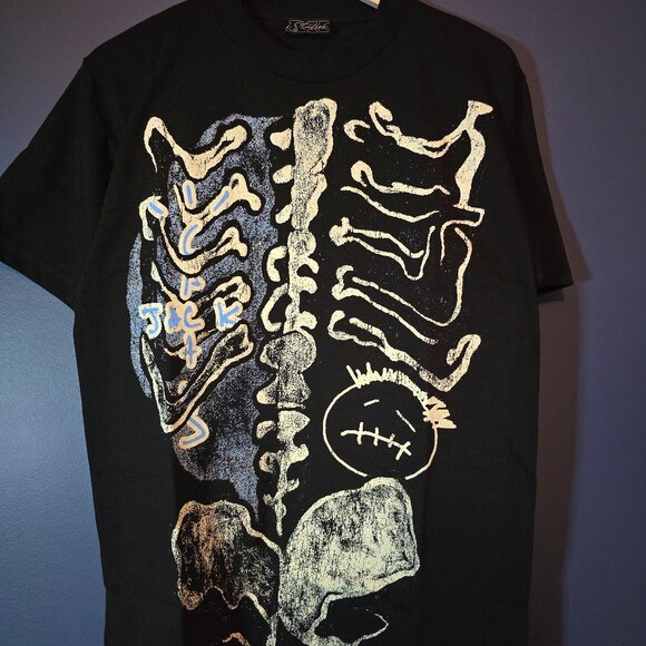 Travis Scott Inspired Fragmented Skeleton T-Shirt - AK Studios - Picture 1 of 3